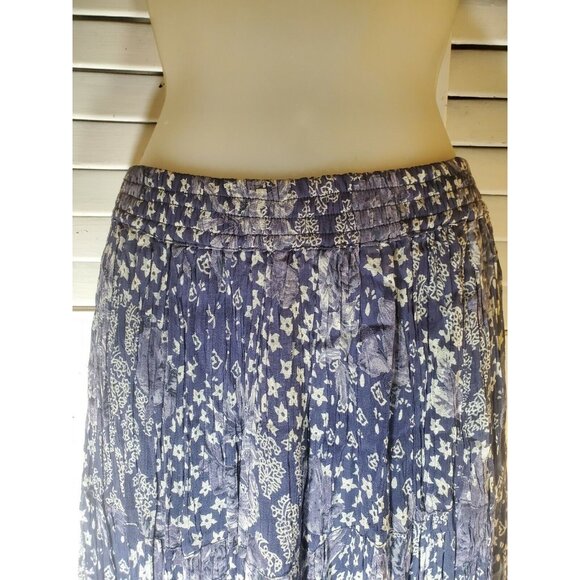Vintage 90’s Retro Star of India Skirt Bohemian Flowy Maxi Size L - Picture 10 of 13